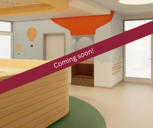 Rendering der Kinderklinik Traunstein
